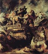 Peter Paul Rubens The Amazonenschlacht painting